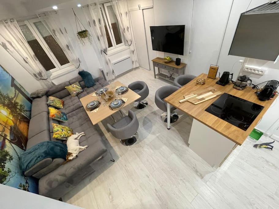 Casa Inca Calais - Duplex Soleil Latino - Parking Free, Station Lägenhet Exteriör bild